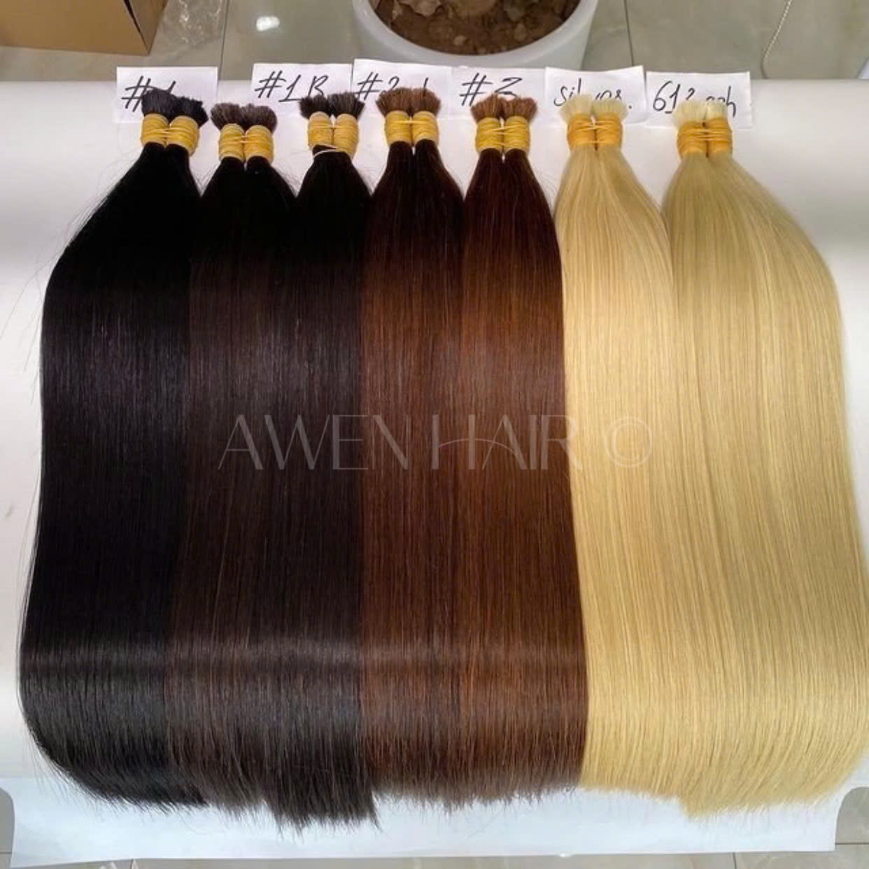 Styling Human Hair Extensions