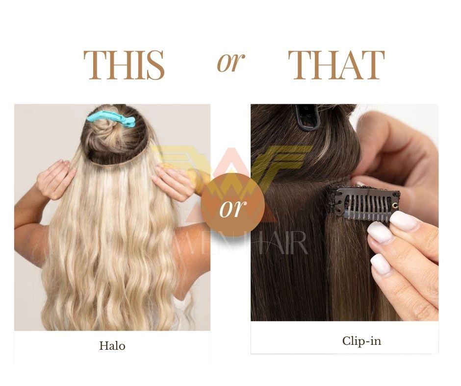 Halo vs. Clip-in Extensions