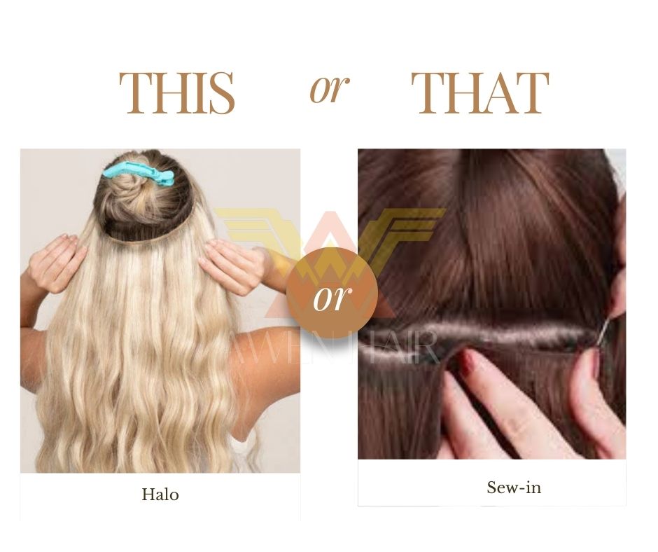 Halo vs. Sew-in Extensions